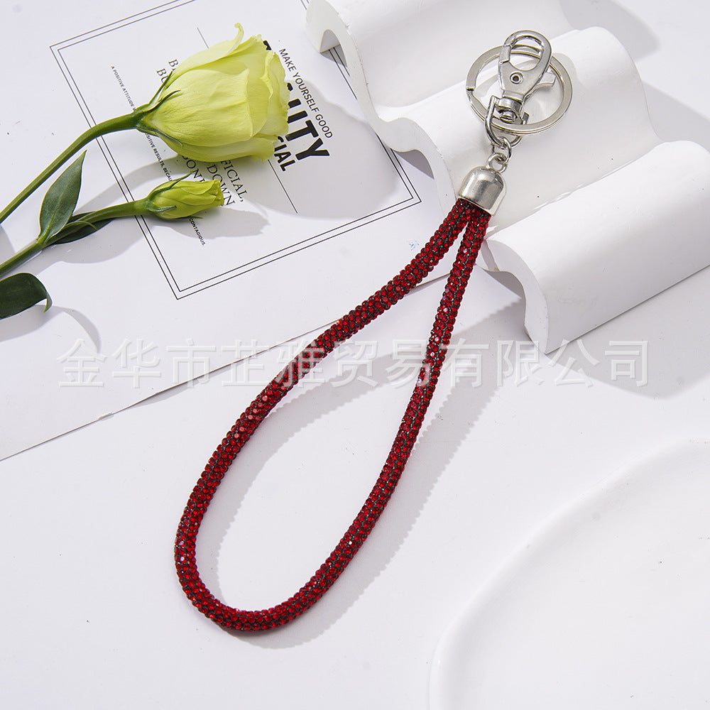 Wholesale DIY diamond keychain bag pendant